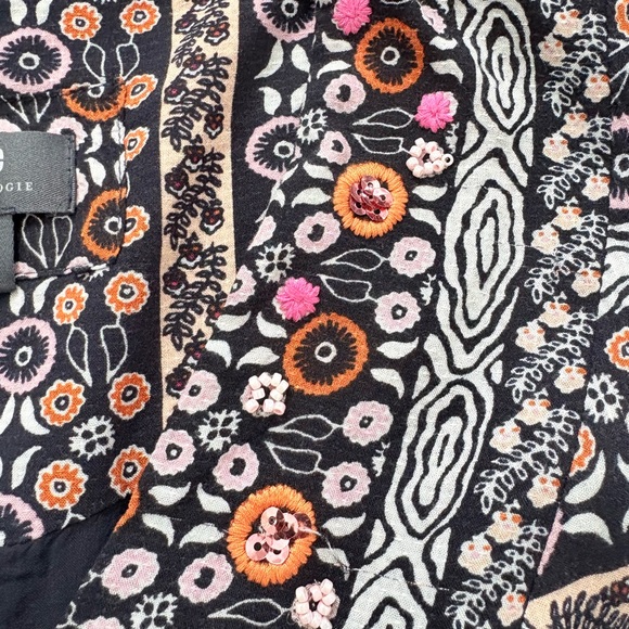 Anthropologie Maeve Jenna Multicolor Long Sleeve Dress - Picture 4 of 11